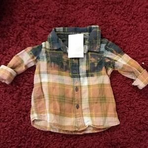 Kids flannel shirt